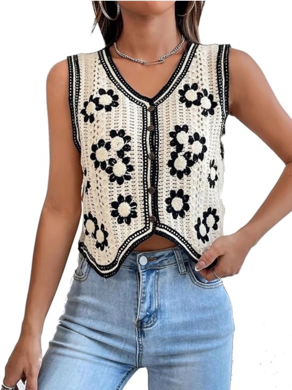 Verdusa Women's Sweater Vest